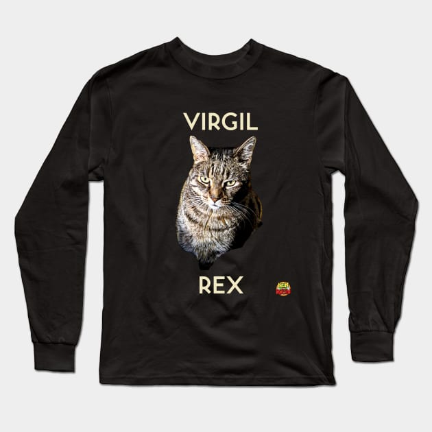 Virgil Rex Long Sleeve T-Shirt by kenrobin